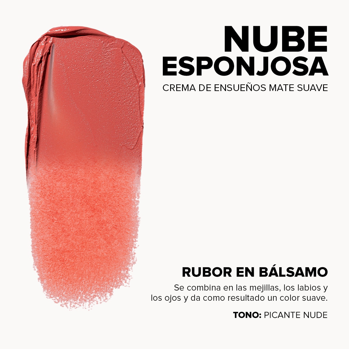 NUDESTIX STAX ALL OVER COLOR BLUSH BALM (RUBOR EN CREMA PARA ROSTRO)
